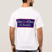 基本的な旗のTシャツ Tシャツ (裏面)