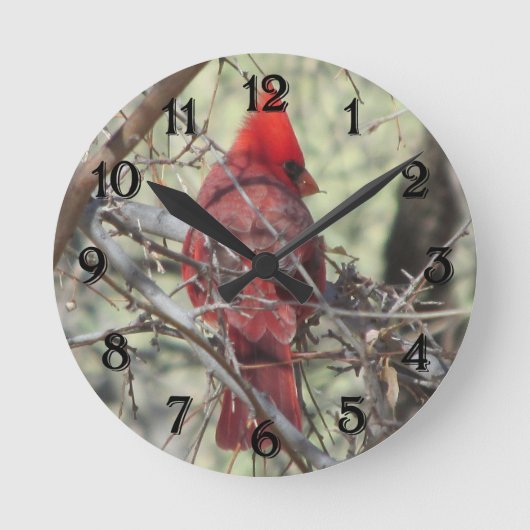 基本的な時計 ラウンド壁時計 (正面)