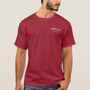 基本的な暗いTシャツを踊ることを行くこと Tシャツ