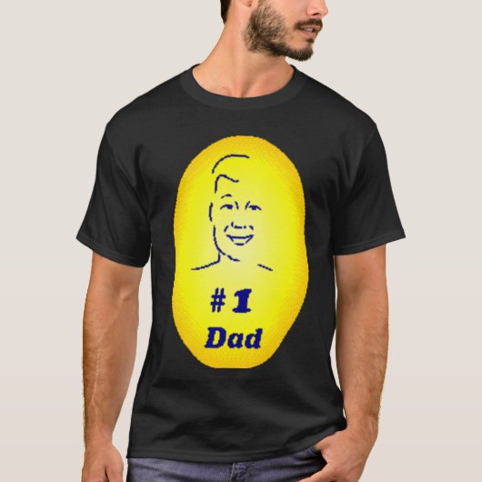 基本的な暗いTシャツ Tシャツ (正面)