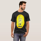 基本的な暗いTシャツ Tシャツ (正面フル)