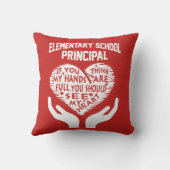 基本的な校長 クッション (裏面)