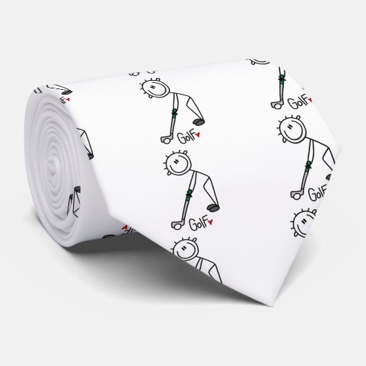 基本的な棒の姿のゴルフTシャツおよびギフト ネクタイ (ロール)