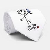 基本的な棒の姿の医者 ネクタイ (ロール)