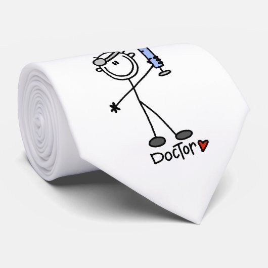 基本的な棒の姿の医者 ネクタイ (ロール)