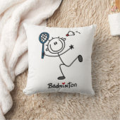 基本的な男性の棒の姿のバドミントン クッション (ブランケット)
