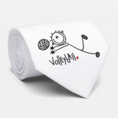 基本的な男性の棒の姿のバレーボール ネクタイ (ロール)