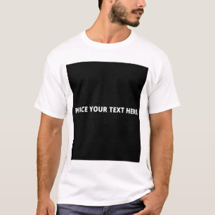 基本的な白いtシャツテンプレート tシャツ