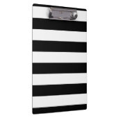 基本的な白黒ストライプ クリップボード (右)