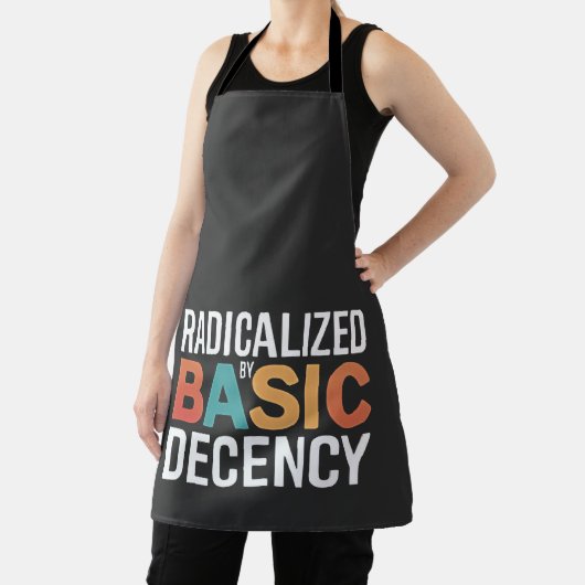 基本的な礼儀によって急進化した民主主義の社会 エプロン (インサイチュ)