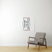 基本的な礼儀によって急進化した民主主義の社会 タペストリー (インサイチュ(横))