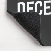 基本的な礼儀によって急進化した民主主義の社会 マウスパッド (コーナー)