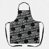 基本的な礼儀によって急進化すおもしろいる エプロン (正面)