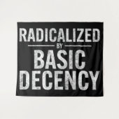 基本的な礼儀によって急進化すおもしろいる タペストリー (正面(横))