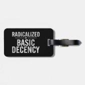 基本的な礼儀によって急進化すおもしろいる ラゲッジタグ (裏面横)