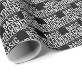 基本的な礼儀によって急進化すおもしろいる ラッピングペーパー (ロールコーナー)