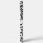 基本的な礼儀によって急進化すおもしろいる Case-Mate iPhoneケース (裏面 / 左)