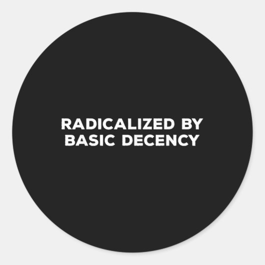 基本的な礼儀によって急進化する ラウンドシール (正面)