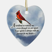 基本的な記念の詩 セラミックオーナメント (右)