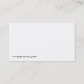 基本的な資材 名刺 (裏面)