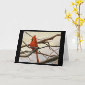 "基本的な赤" カード (黄色い花)