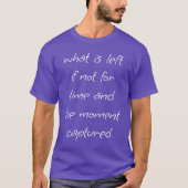 基本的な離れダークTシャツ Tシャツ (正面)