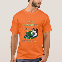 基本的な馬蹄投げティー Tシャツ