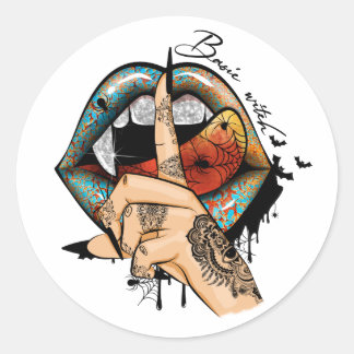 基本的な魔女シール ラウンドシール