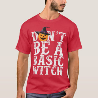 基本的な魔女ハロウィーンカボチャおもしろいンTeでない Tシャツ