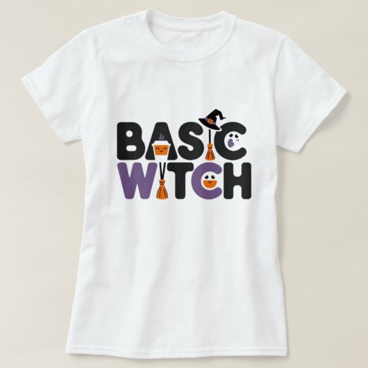 基本的な魔女 Tシャツ (デザイン正面)