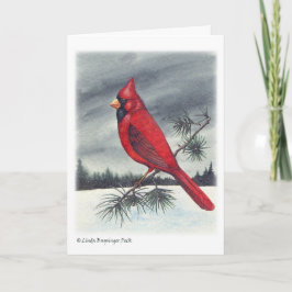 基本的な鳥のクリスマス シーズンカード