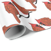 基本的な鳥の恋人 ラッピングペーパー (ロールコーナー)