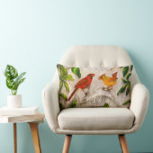 基本的な鳥-愛の歌うこと ランバークッション (椅子)