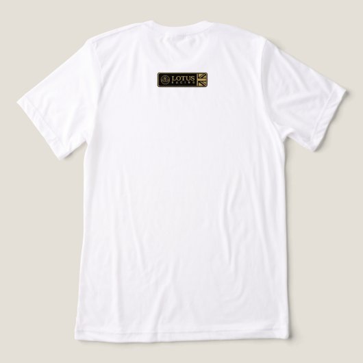 基本的な黒いTシャツ トライブレンドＴシャツ (デザイン裏面)