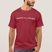 基本的な黒いTシャツ Tシャツ (正面)