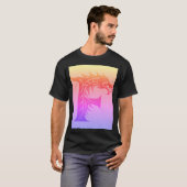 基本的な黒いTシャツ Tシャツ (正面フル)