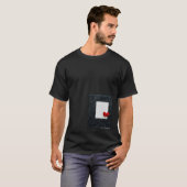 基本的な黒いTシャツ Tシャツ (正面フル)