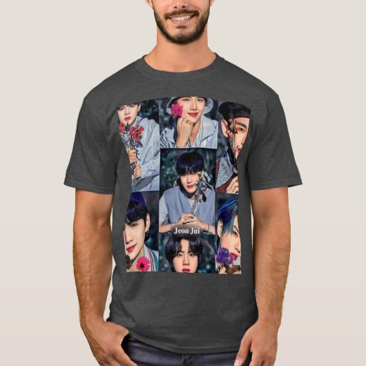 基本的な黒いTシャツ Tシャツ (正面)