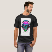 基本的な黒いTシャツ Tシャツ (正面フル)