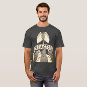 基本的な黒いTシャツ Tシャツ (正面フル)