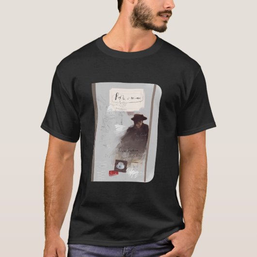 基本的な黒いTシャツ Tシャツ (正面)