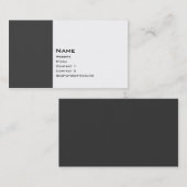 基本的な2色2 名刺 (正面/裏面)