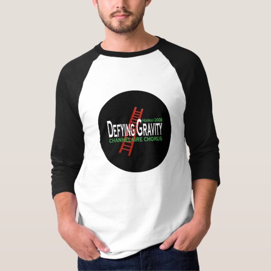 基本的な3/4の袖のRaglan Tシャツ (正面)