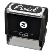 基本的な「有料」ゴム印 セルフインキングスタンプ (商品)