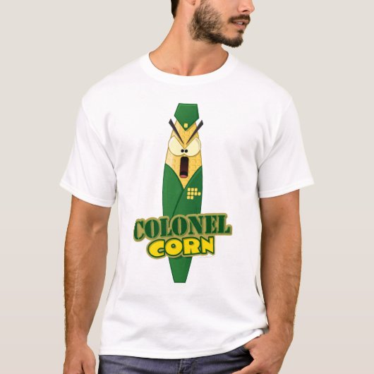 基本的な"Corn大佐"のTシャツ Tシャツ (正面)