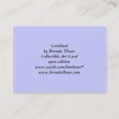 基本的なArtCard 名刺 (裏面)