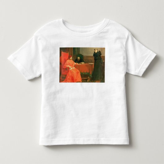 基本的なCajetanの前のLuther トドラーTシャツ (正面)