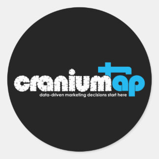 基本的なCraniumTapステッカー ラウンドシール