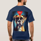 基本的なDark Tシャツ:スタイル、心地よい、カスタマイズ Tシャツ (裏面)