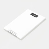 基本的なOfficeまたはBusinessロゴまたは写真 ポストイット (アングル)